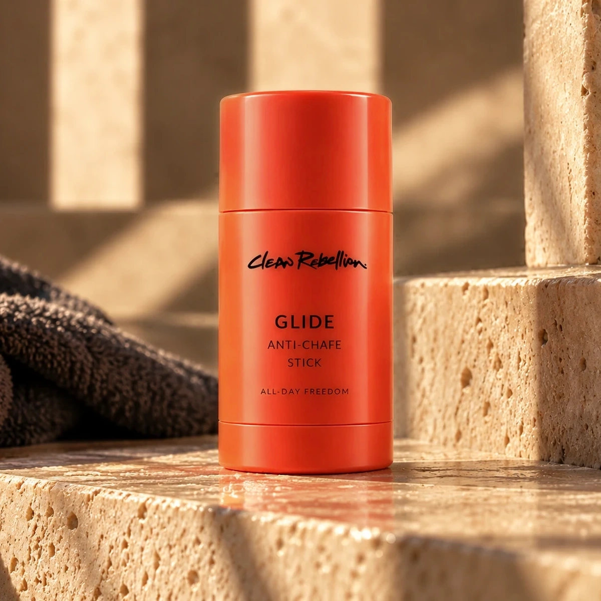 Glide full styled product photograph